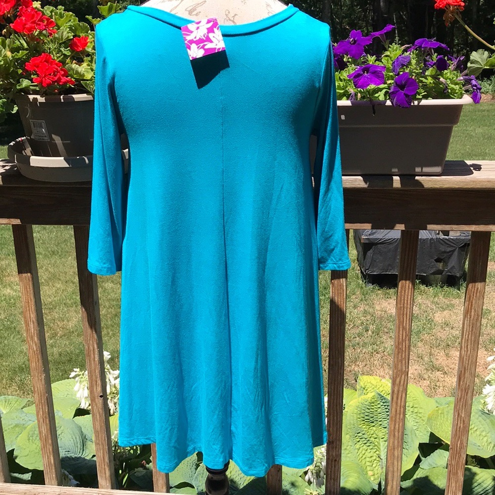 Turquoise Tuniic - Picture 2 of 3